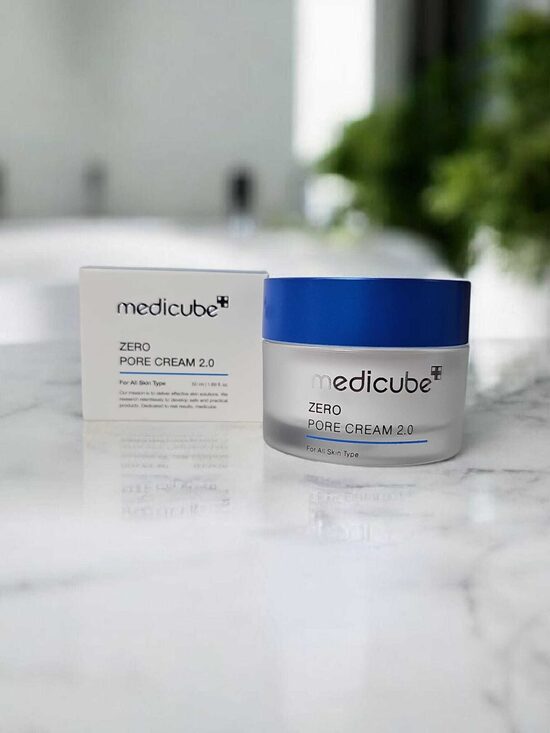 Medicube Zero Pore Cream 2.0 – poras savelkošs un izlīdzinošs sejas krēms